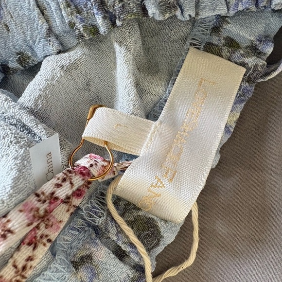 Love Shack Fancy CottageCore Coquette Crop Top Size L - Picture 2 of 5